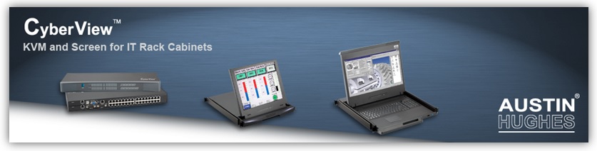 Austin Hughes Xin Networks KVM and Screen for IT Rack Cabinets
