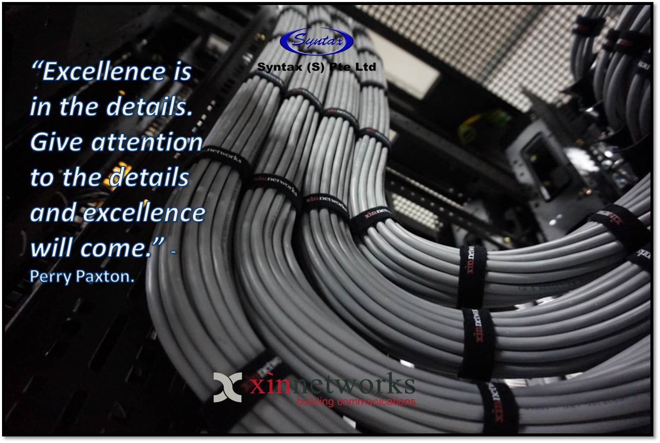 Excellence is in the details