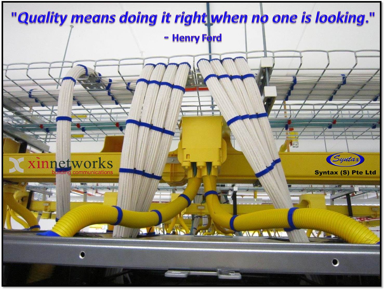 Quality means doing it right