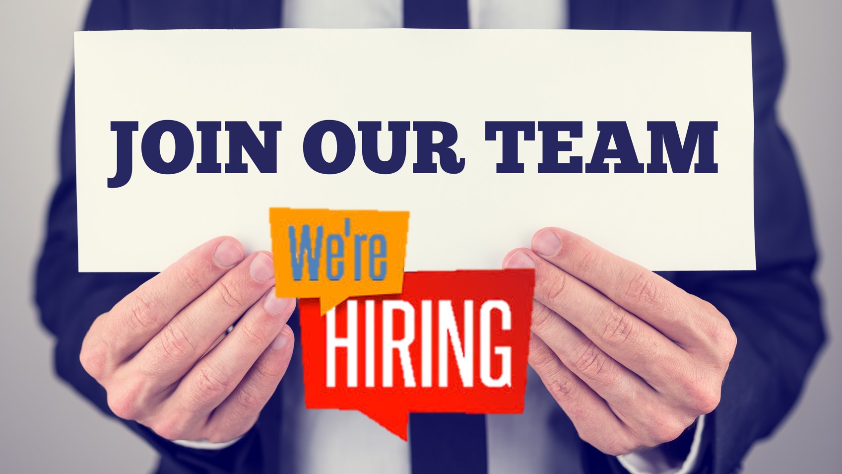 We are hiring